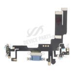 Charging Port Flex Cable for iPhone 14 Blue HQ