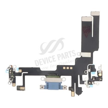 Charging Port Flex Cable for iPhone 14 Blue HQ