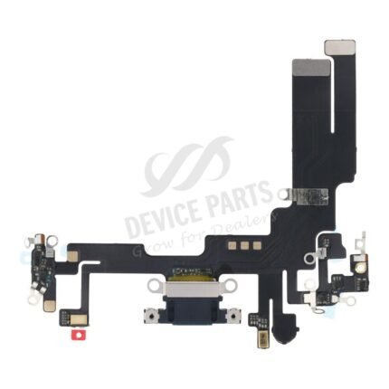 Charging Port Flex Cable for iPhone 14 Black OEM