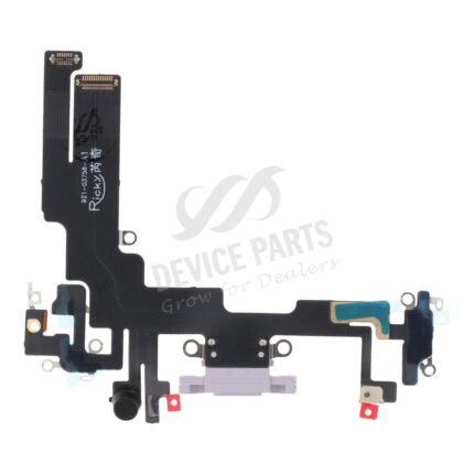 Charging Port Flex Cable for iPhone 14 Purple OEM