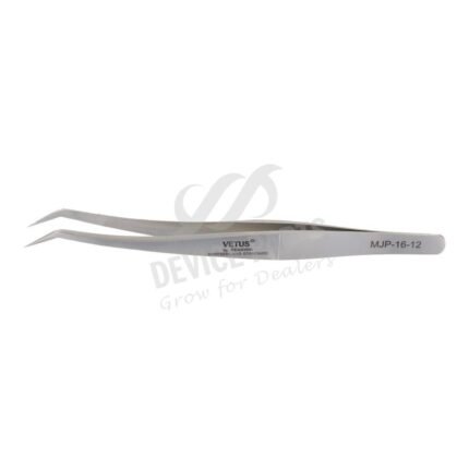 VETUS MJP-16-12 Curved Head Hyperfine High-Precision Non-Magnetic Tweezers