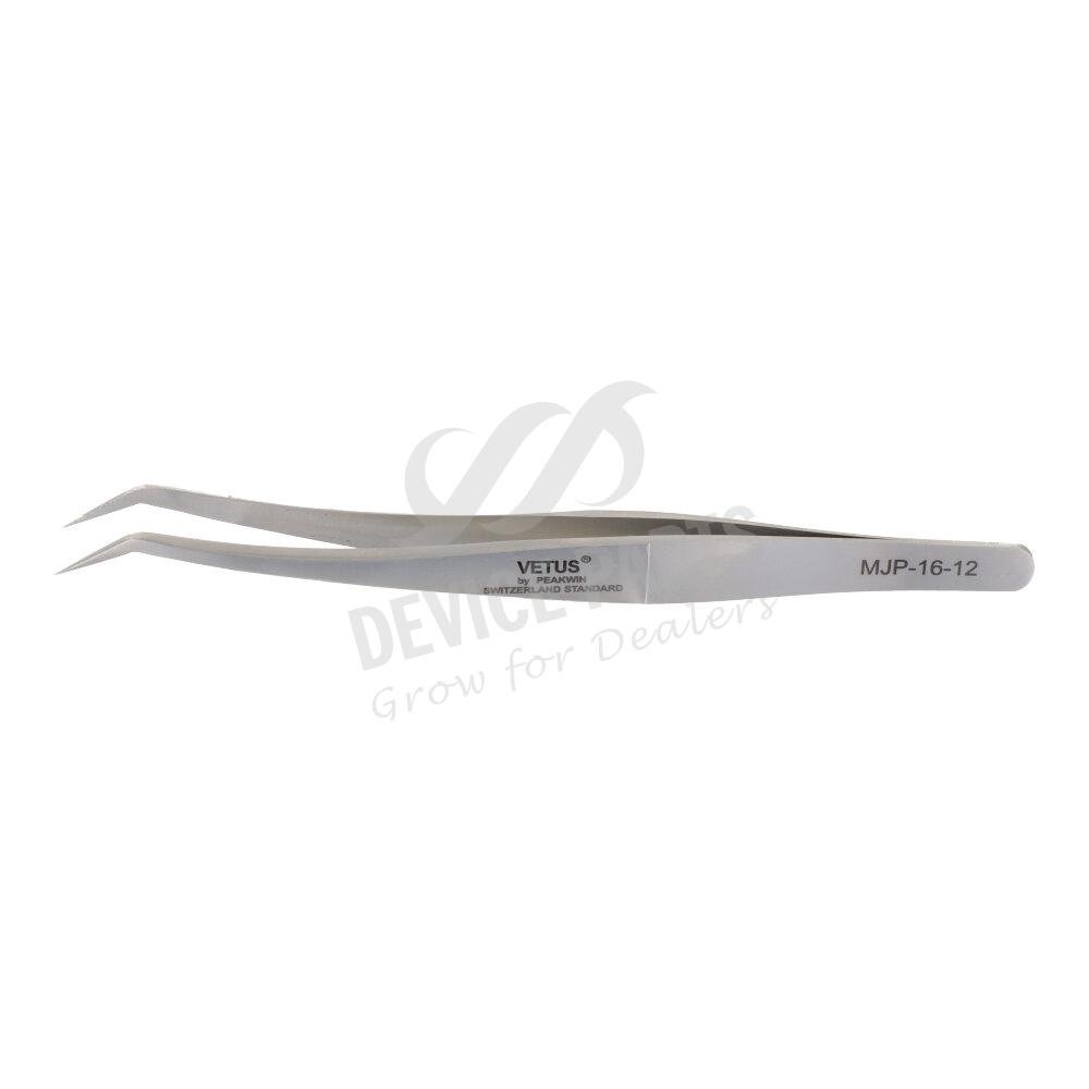 as120889_2303102443_1.jpg VETUS MJP-16-12 Curved Head Hyperfine High-Precision Non-Magnetic Tweezers - Image 1