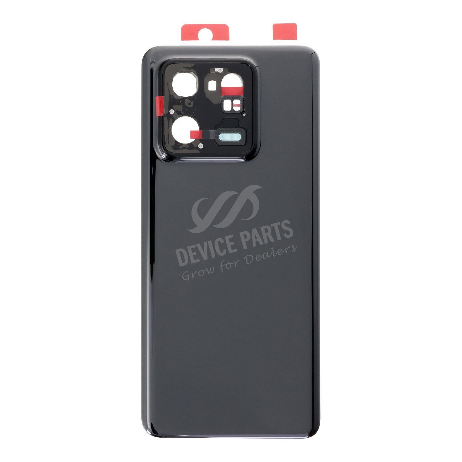 as120940_2306136344_1.jpg Battery Door + Battery Door Adhesive + Back Camera Lens and Bezel for Xiaomi 13 Pro Ceramic Black Ori - Image 1