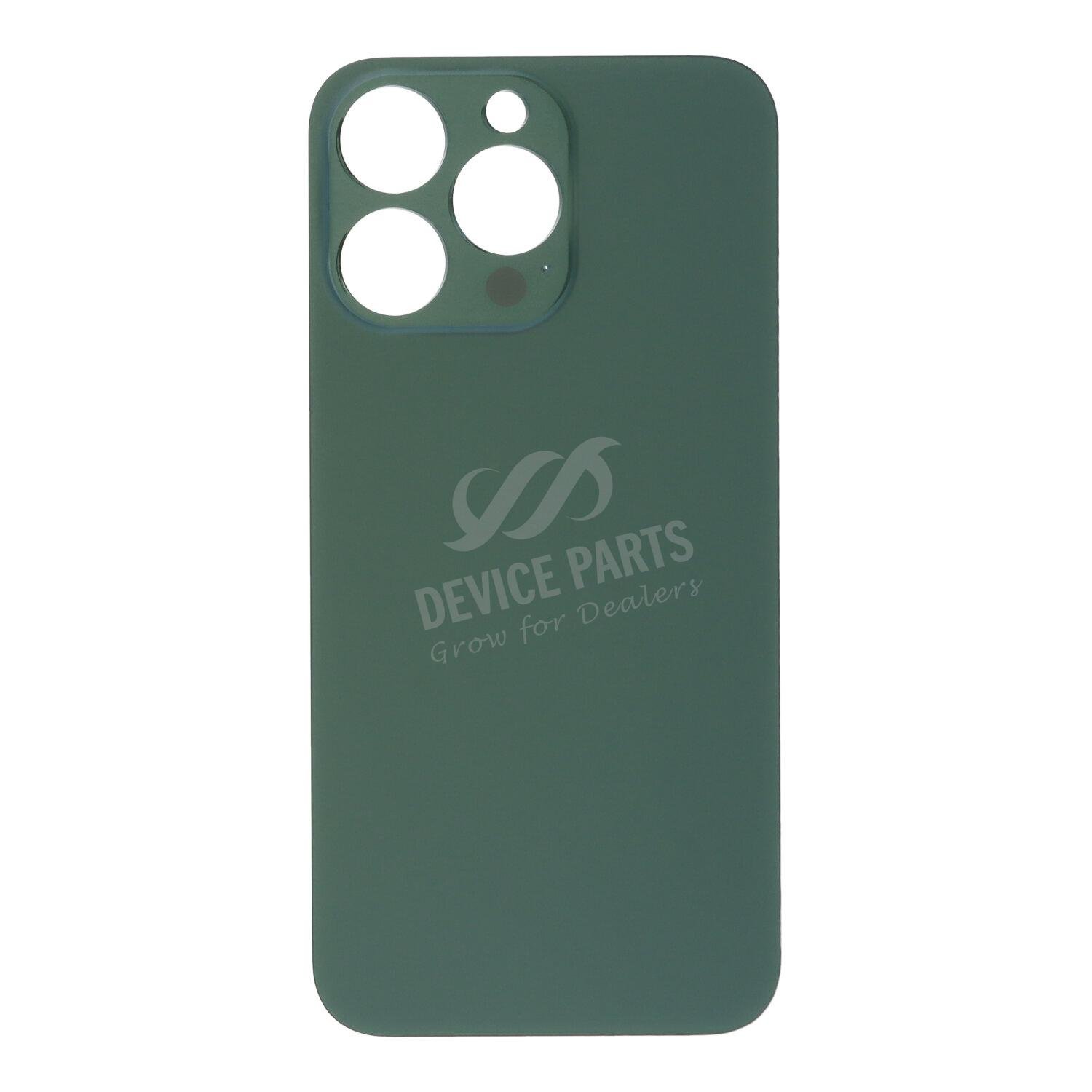 as121335_2305067153_1.jpg Battery Door with Adhesive for iPhone 13 Pro 6.1" Large Hole Green without Logo OEM - Image 1