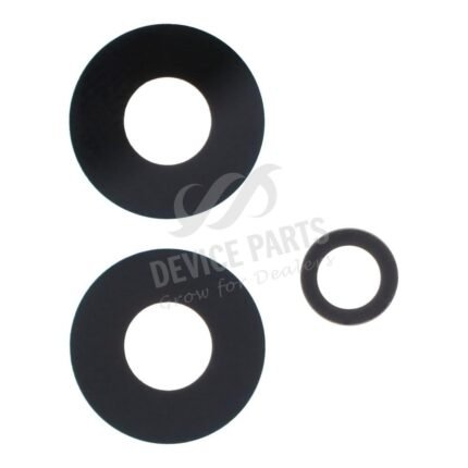 Back Camera Lens for Xiaomi Poco M5 Black HQ 3pcs in one set