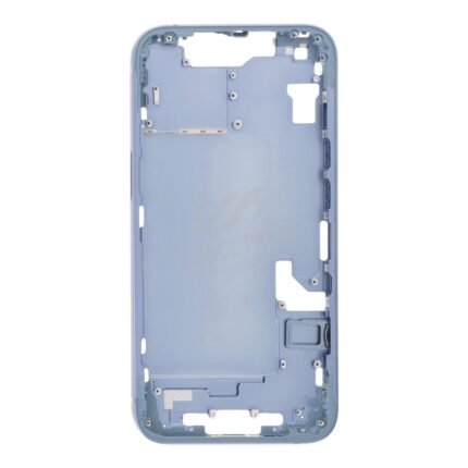 Middle Frame with Side Buttons + SIM Card Tray for iPhone 14 A2882/A2881/A2884/A2883 European Version Blue OEM