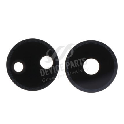 Back Camera Lens without Adhesive for Honor X7a Black Ori 2pcs in one set