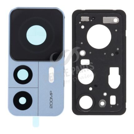 Back Camera Lens and Bezel for Xiaomi 12T Pro Blue Ori