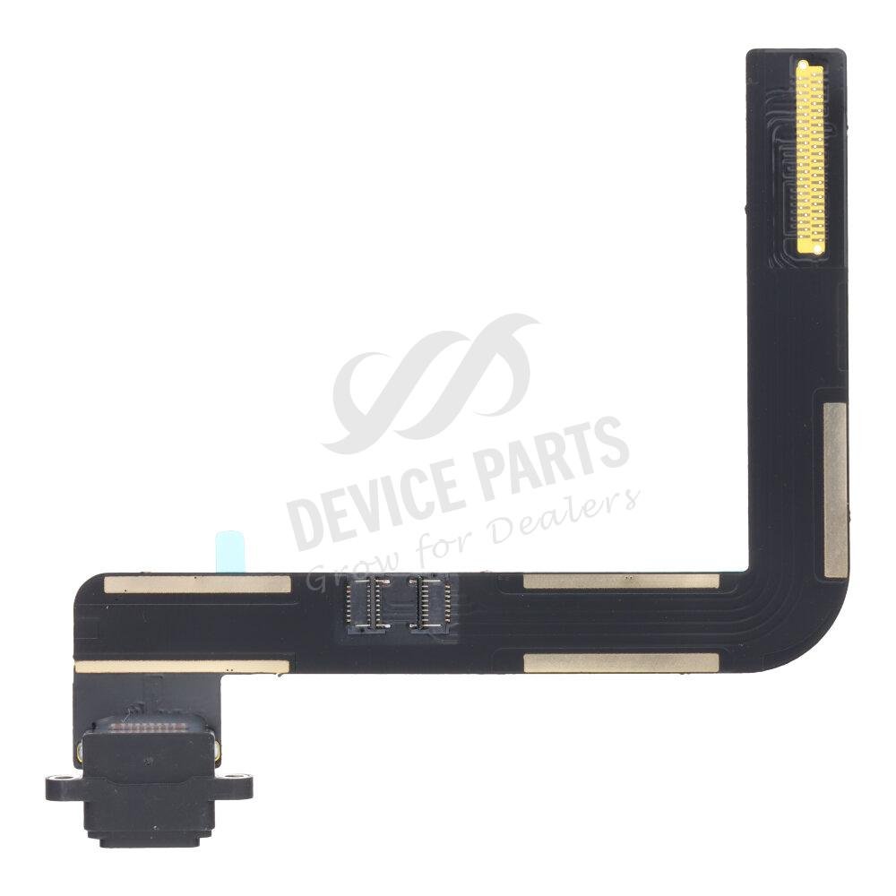 as127327_2306266803_1.jpg Charging Port Flex Cable for iPad Air/9.7 2017(5th)/9.7 2018(6th) Black OEM - Image 1