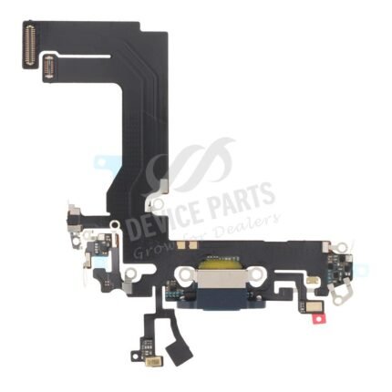 Charging Port Flex Cable for iPhone 13 Mini 5.4" Black without Logo OEM