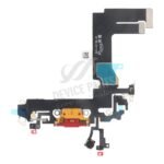 Charging Port Flex Cable for iPhone 13 Mini 5.4" Red without Logo OEM - Image 2