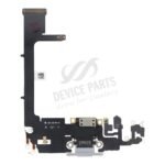 Charging Port Flex Cable with Board for iPhone 11 Pro White without Logo OEM - Image 2