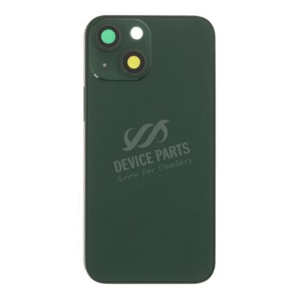 Middle Frame + Battery Door + Back Camera Lens and Bezel + Side Buttons + SIM Card Tray with Magnetism Ring+Speaker Anti-Dust Mesh+Mic Anti-Dust Mesh+Eject Pin for iPhone 13 Mini 5.4" European Version Green HQ
