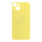Battery Door with Adhesive for iPhone 14 Small Hole Yellow OEM