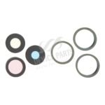 Back Camera Lens and Bezel for iPhone 13 Pro 6.1"/13 Pro Max 6.7" Green Ori 3pcs in one set