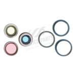 Back Camera Lens and Bezel for iPhone 13 Pro 6.1"/13 Pro Max 6.7" Green Ori 3pcs in one set - Image 2