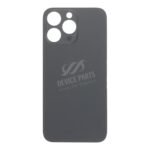 Battery Door with Adhesive for iPhone 14 Pro Max Large Hole Black without Logo OEM