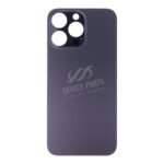 Battery Door with Adhesive for iPhone 14 Pro Max Large Hole Purple without Logo OEM