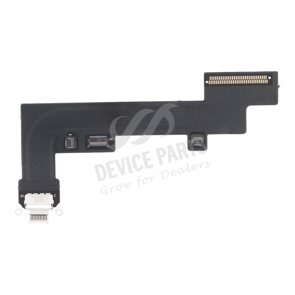 as130249_2309089379_1.jpg Charging Port Flex Cable for iPad Air 2020/Air 4 Cellular Version White HQ - Image 1