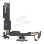 Charging Port Flex Cable for iPhone 15 Plus Black Ori R - Image 2