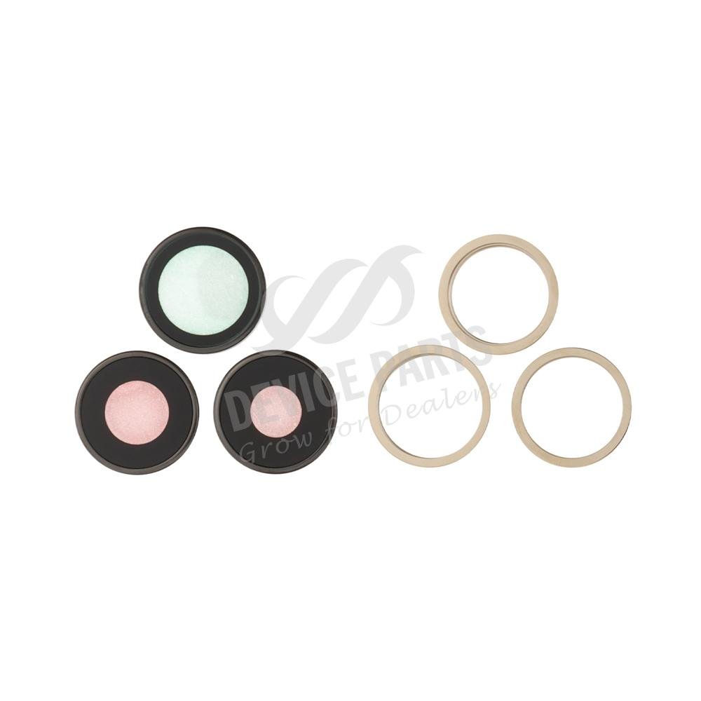 as131545_2310135072_1.jpg Back Camera Lens and Bezel for iPhone 13 Pro 6.1"/13 Pro Max 6.7" Gold HQ 3pcs in one set - Image 1