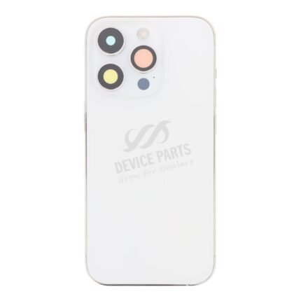 Battery Door Assembly for iPhone 14 Pro A2890/A2889/A2892/A2891 European Version Silver OEM