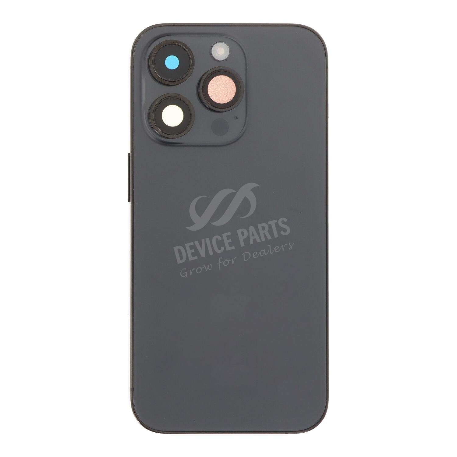 as131659_2504281579_1.jpg Battery Door Assembly for iPhone 14 Pro A2650 USA Version Black OEM - Image 1