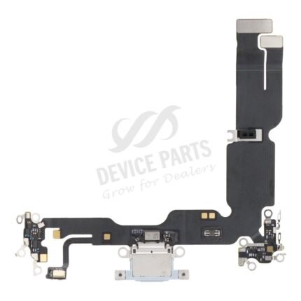 Charging Port Flex Cable for iPhone 15 Plus Blue Ori R