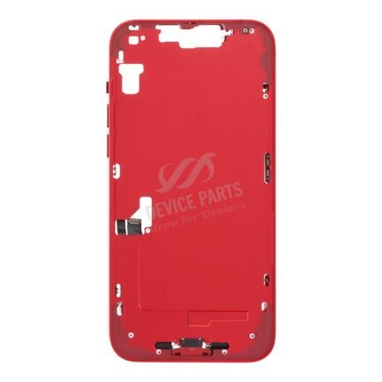 Middle Frame Assembly for iPhone 14 Plus A2632 USA Version Red OEM