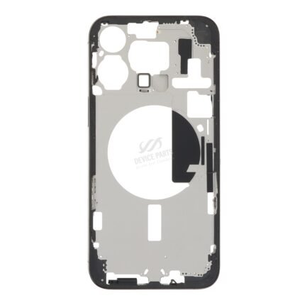 Middle Frame with Side Buttons + SIM Card Tray for iPhone 15 Pro Max A3106 European Version Black Titanium Ori R