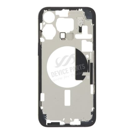 Middle Frame with Side Buttons + SIM Card Tray for iPhone 15 Pro Max A3106 European Version Blue Titanium Ori R