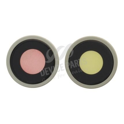 Back Camera Lens and Bezel for iPhone 15/15 Plus Yellow Ori 2pcs in one set
