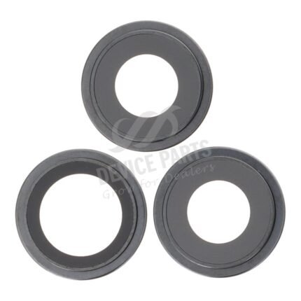 Back Camera Lens and Bezel for iPhone 15 Pro Max Black Titanium Ori 3pcs in one set