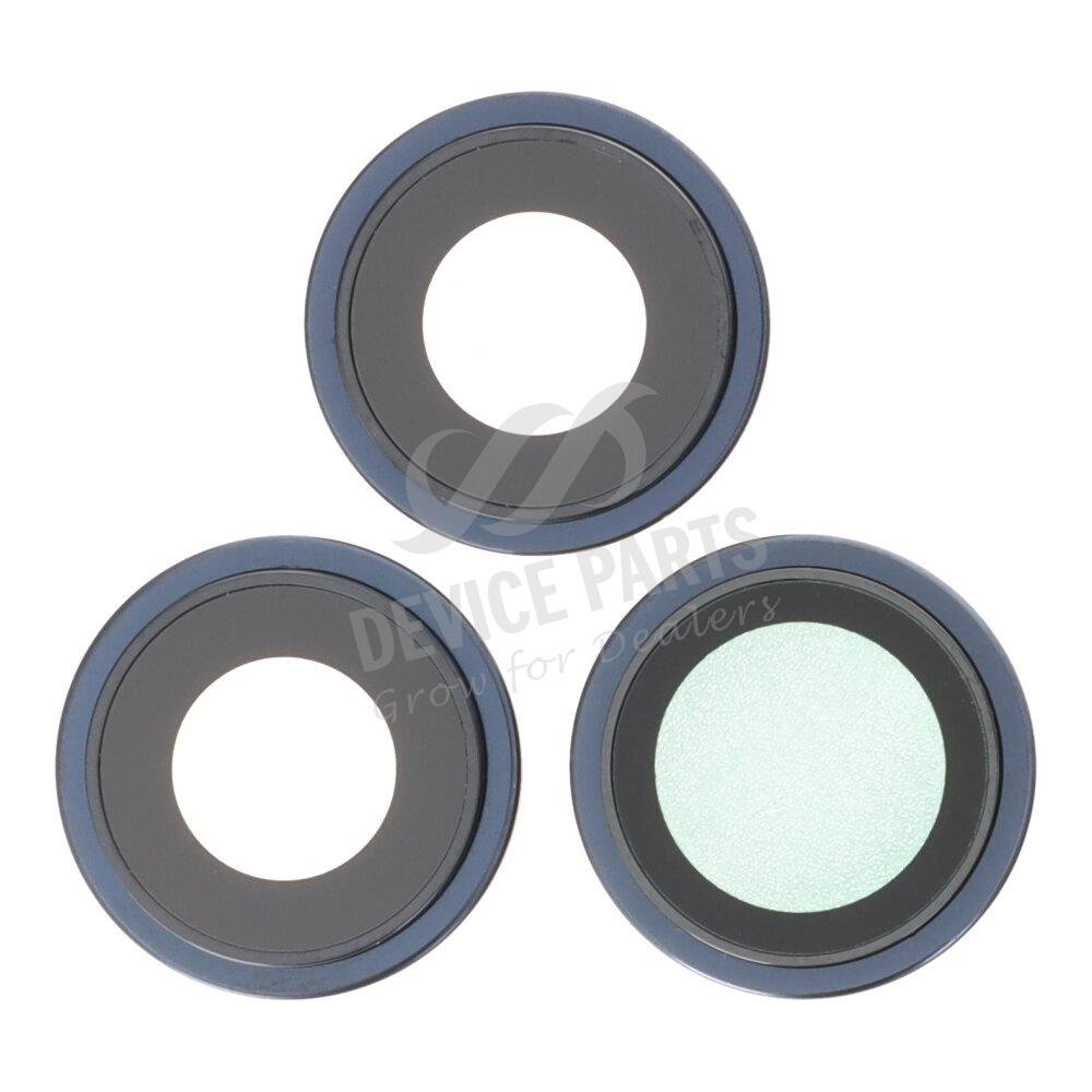 as132906_2311109414_1.jpg Back Camera Lens and Bezel for iPhone 15 Pro Max Blue Titanium Ori 3pcs in one set - Image 1