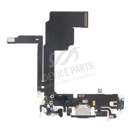 Charging Port Flex Cable for iPhone 15 Pro Blue Titanium Ori