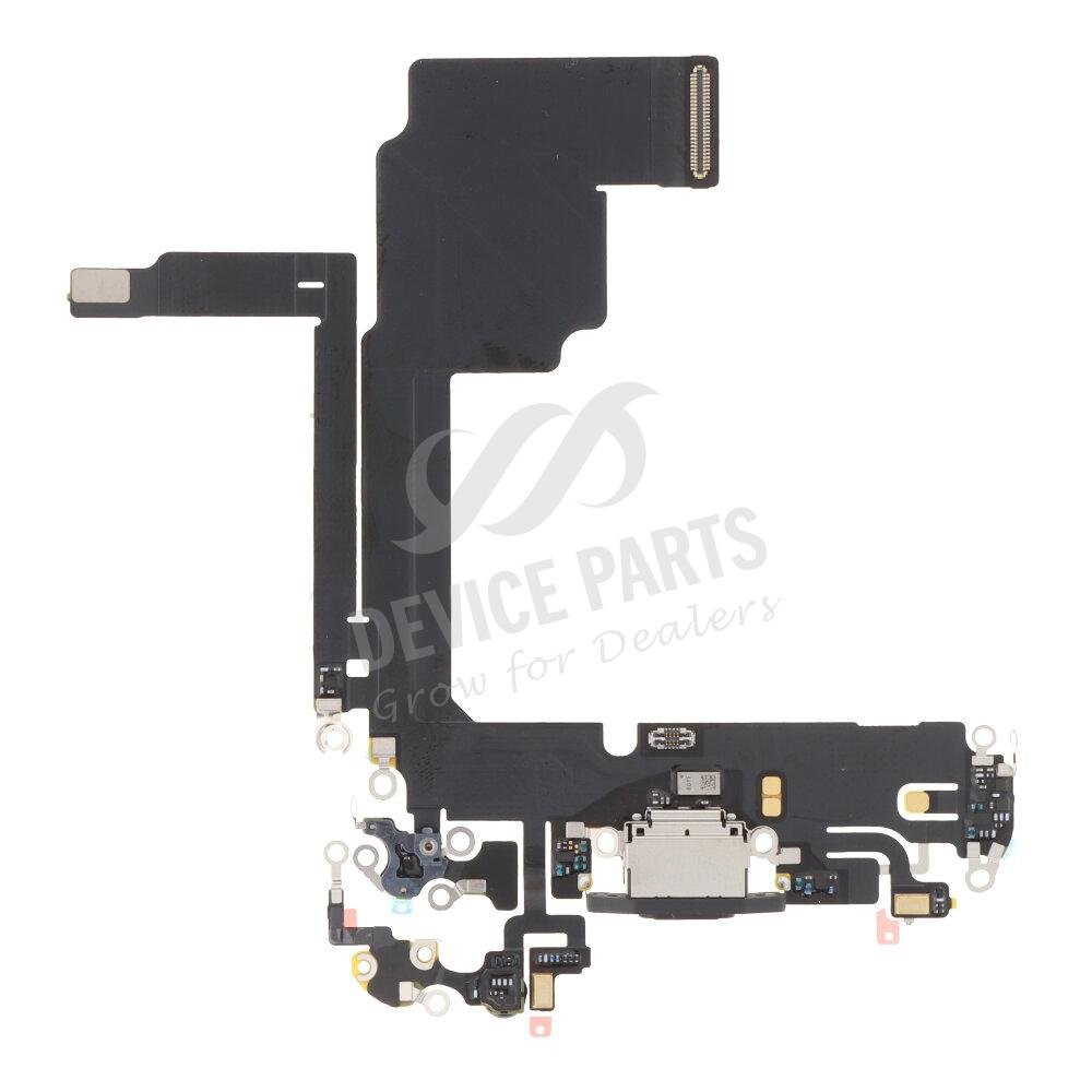 as132938_2408236575_1.jpg Charging Port Flex Cable for iPhone 15 Pro Black Titanium Ori - Image 1