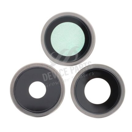 Back Camera Lens and Bezel for iPhone 15 Pro Natural Titanium Ori 3pcs in one set