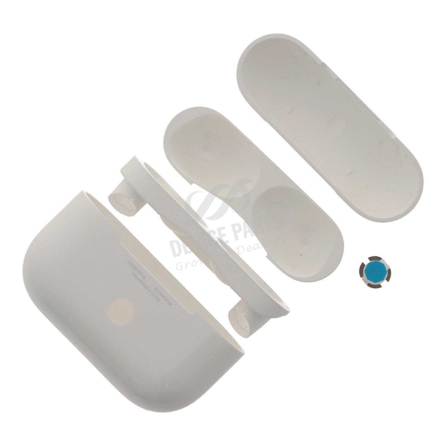 as133436_2503177956_1.jpg Headphone Charging Compartment Shell for AirPods Pro 2nd White OEM 5pcs in one set - Image 1