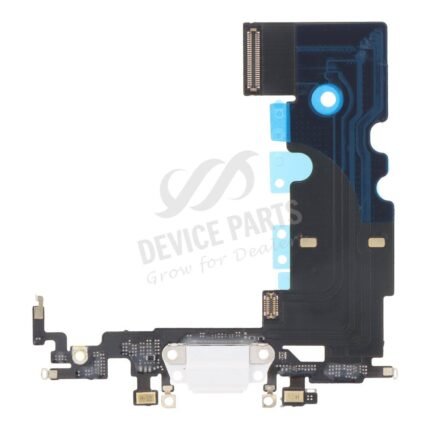 Charging Port Flex Cable for iPhone SE 2022 White HQ