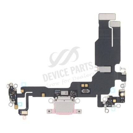 Charging Port Flex Cable for iPhone 15 Pink Ori