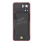 Battery Door with Adhesive with Back Camera Bezel for Honor 90 Lite Titanium Silver Ori - Image 2