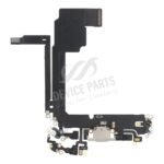 Charging Port Flex Cable for iPhone 15 Pro Max White Titanium OEM