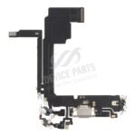 Charging Port Flex Cable for iPhone 15 Pro Max Natural Titanium OEM