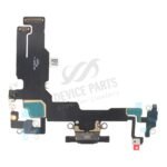 Charging Port Flex Cable for iPhone 15 Black OEM - Image 2