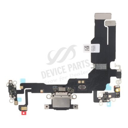 Charging Port Flex Cable for iPhone 15 Black OEM