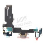 Charging Port Flex Cable for iPhone 15 Pink OEM - Image 2
