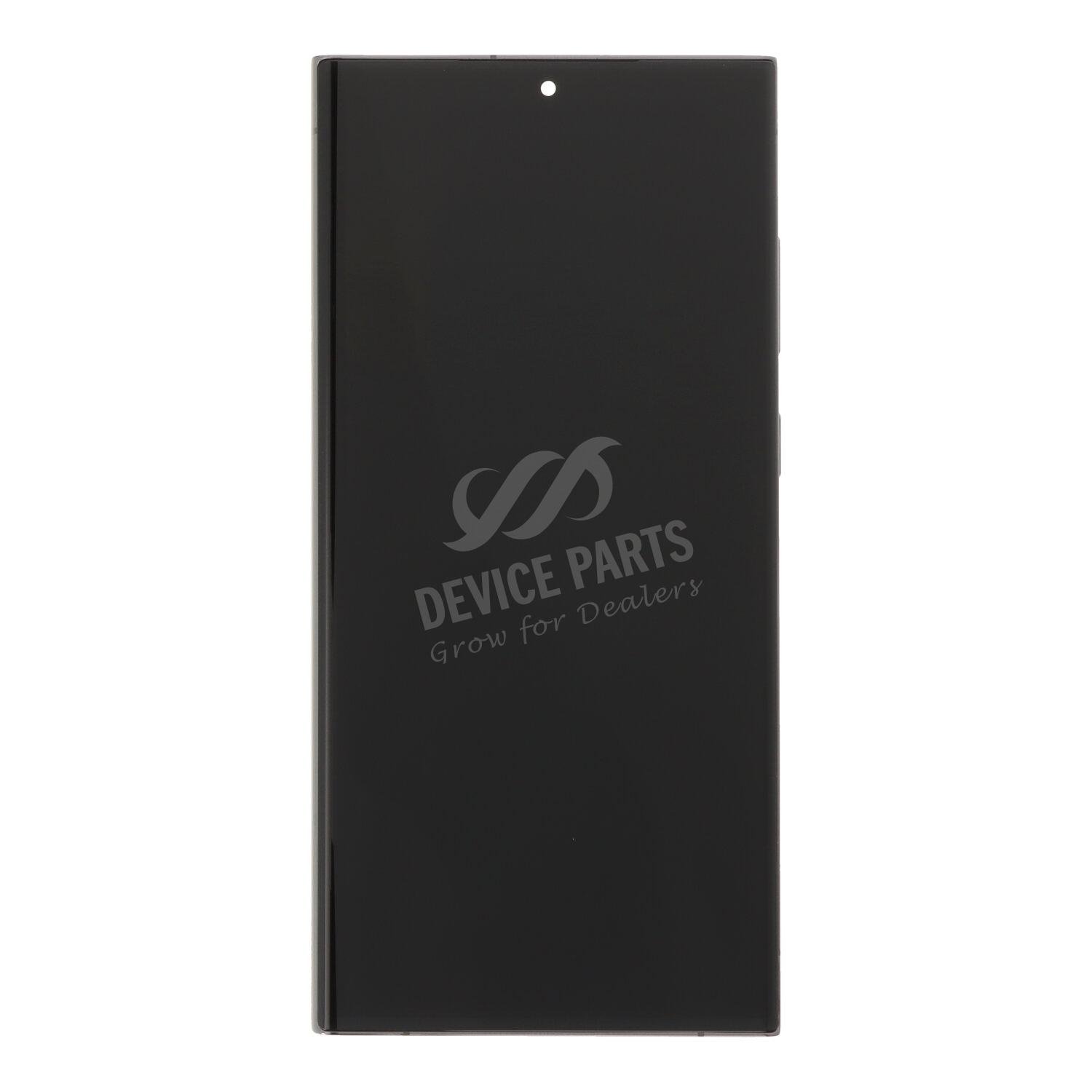 as135001_2508122169_1.jpg Screen Replacement With Frame for Samsung Galaxy S23 Ultra S918B European Version Green OEM - Image 1