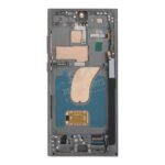 Screen Replacement With Frame for Samsung Galaxy S23 Ultra S918B European Version Green OEM - Image 3
