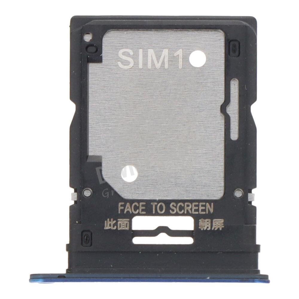 as135190_2311287436_1.jpg SIM Card Tray for Xiaomi Redmi Note 12 Pro 4G Dual Card Version Dark Blue Ori - Image 1
