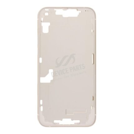 Middle Frame with Side Buttons + SIM Card Tray for iPhone 14 Plus A2886/A2885/A2888/A2887 European Version Starlight HQ